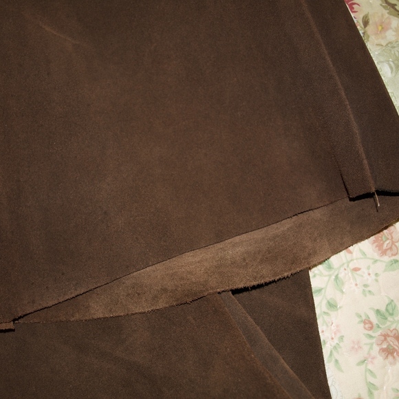 VINTAGE 70's - Genuine Suede Lace up All Leather Bell Bottoms! - Picture 5 of 8